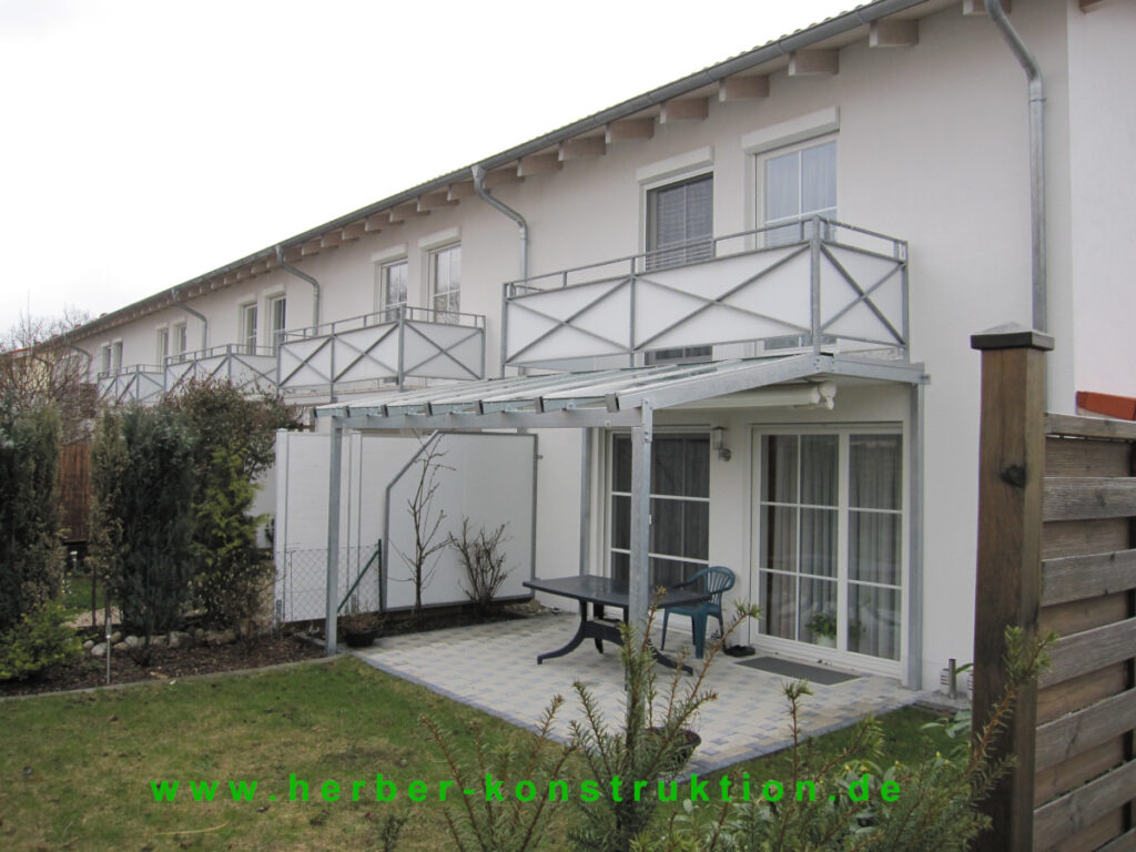 Terrassenüberdachung Balkon in Landsberg am Lech